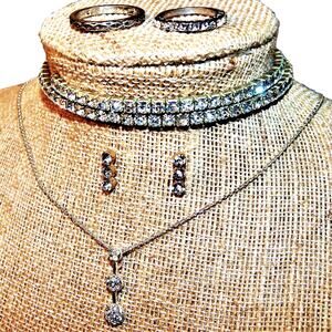 Get Your Bling On Vintage Rhinestone Jewelry Lot